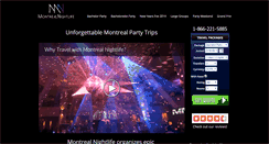 Desktop Screenshot of montrealnitelifetours.com
